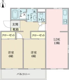ユートピア南山【3階】の間取り