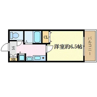 プレサンス栄メディパーク【4階】の間取り