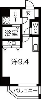 シェモア泉【8階】の間取り