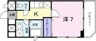 フリーデ373鳴尾【3階】の間取り