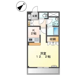 サリーダS・T【3階】の間取り