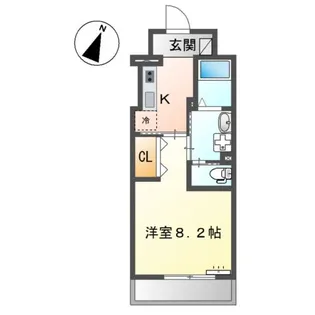 ラヴィ・K【4階】の間取り