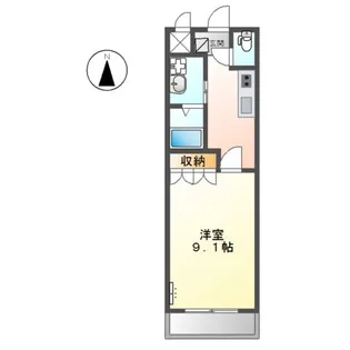 ポラリス【3階】の間取り