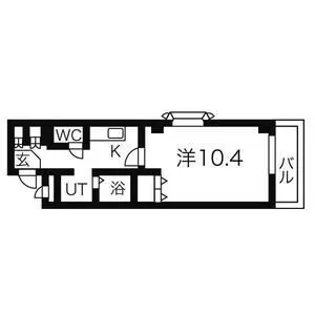 本州東海ビル【4階】の間取り
