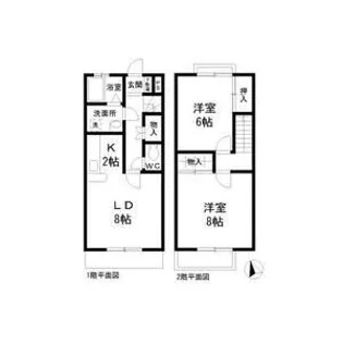 ハイツ岩崎台の間取り