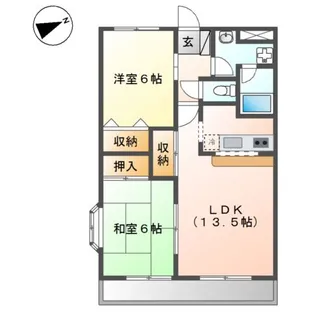 ティンカーベル【1階】の間取り