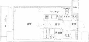 オープンレジデンシア金山THE COURT【804号室】の間取り