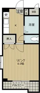 ドリーム川名【302号室】の間取り