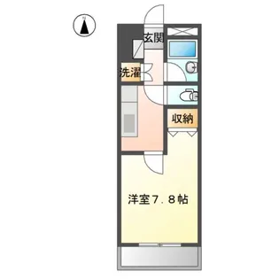 ユニグローブ【2階】の間取り