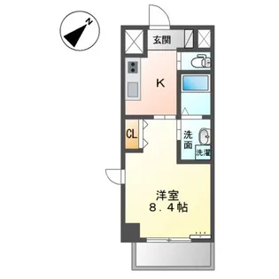 ブルーシャトー【7階】の間取り