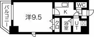 SPACE BEAT【8階】の間取り