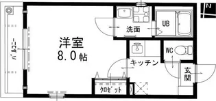 モンセジュール本山南【1階】の間取り