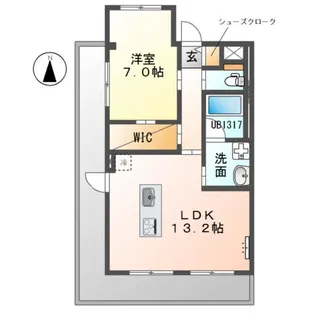 レジデンス寿【3階】の間取り