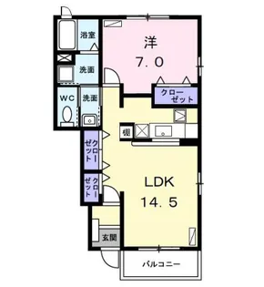 パーチェ【1階】の間取り