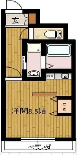 プランドールごきそ【3階】の間取り