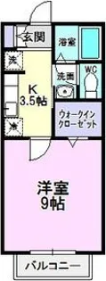 サニーコートふくはら【2階】の間取り