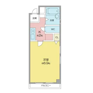 e池下【3階】の間取り