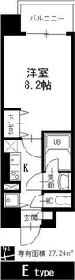グレイス大須【6階】の間取り