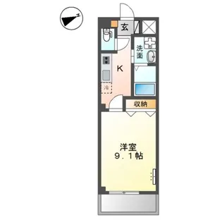 YーFleur【1階】の間取り