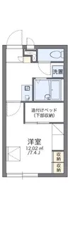 レオパレスISHIDA【404号室】の間取り