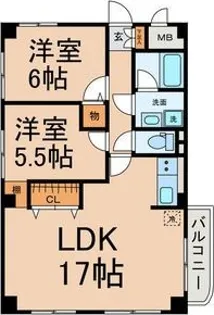 ファミール寿【3階】の間取り