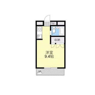 シャルム大堀【5階】の間取り