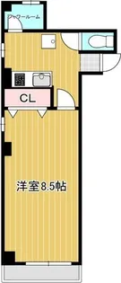 Kスクエア【602号室】の間取り