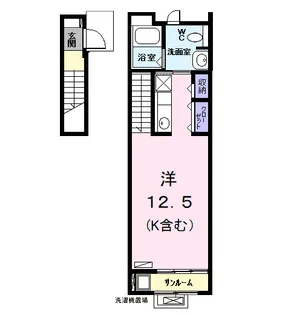プロムナード Y【2階】の間取り