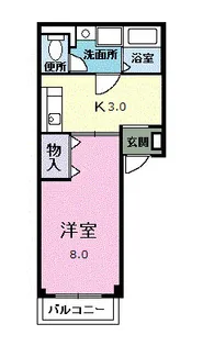 メゾンラフィネ【1階】の間取り