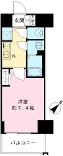 エスリード新栄グランラグジェ【1417号室号室】の間取り