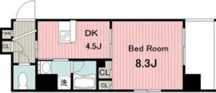 グランエターナ名古屋鶴舞【2階】の間取り