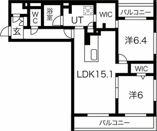 葵 -アオイ-【2階】の間取り