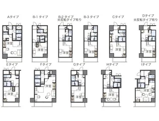 レオパレスFlat新栄【1407号室】の間取り