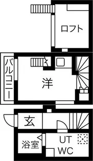シャレイド豊田本町EAST【1階】の間取り