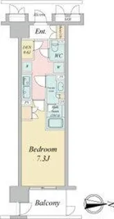 ラフィシア上前津【8階】の間取り