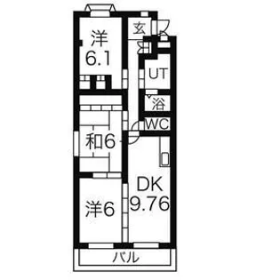 エミネンスM【2階】の間取り