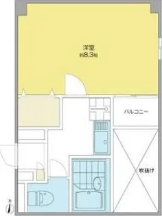West Coast【2階】の間取り