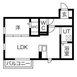 Amber Cube B棟【0103号室】の間取り