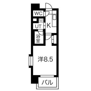 タウンライフ千種【6階】の間取り
