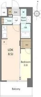 S-RESIDENCE烏森aureate(オリート)【205号室】の間取り