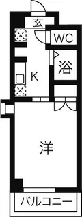 エトワール烏森【3階】の間取り