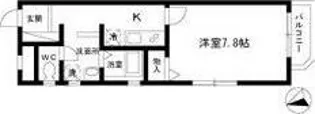 CASA PAZZO【4階】の間取り
