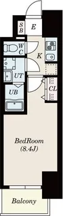 S-RESIDENCE山王【4階】の間取り