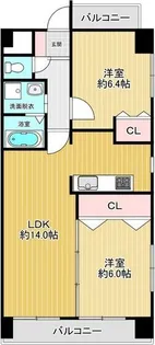 SEASONCOURT FUKUE【3階】の間取り