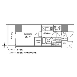 エスリード金山エクセア【5階】の間取り