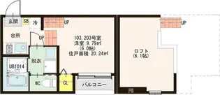 アムールヒナ【2階】の間取り