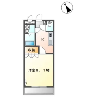 サンシャイン旭【2階】の間取り