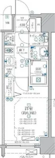 ディアレイシャス矢場町【9階】の間取り