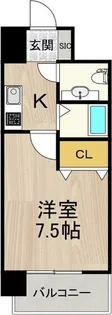 フロンティアタワー名駅南【2階】の間取り