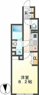 ルミナスパレス千代田【5階】の間取り
